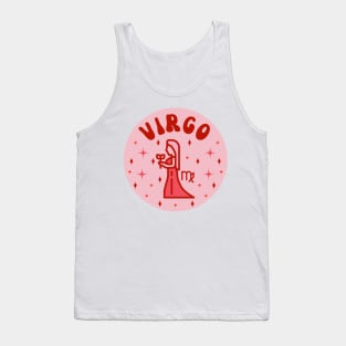 Virgo Zodiac Sign Tank Top